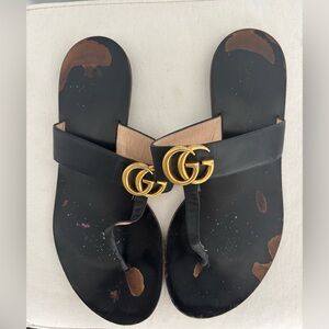 Gucci Black Sandals